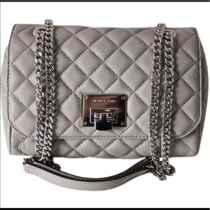 Mk quilted shoulder or crossbody bag